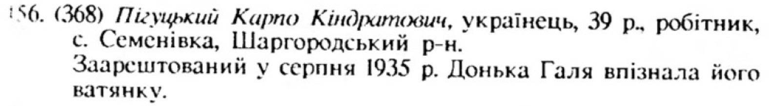 Вони були звідси: 18 репресованих осіб у 1930-х роках із громад Вінниччини, про яких сьогодні нічого не знають
