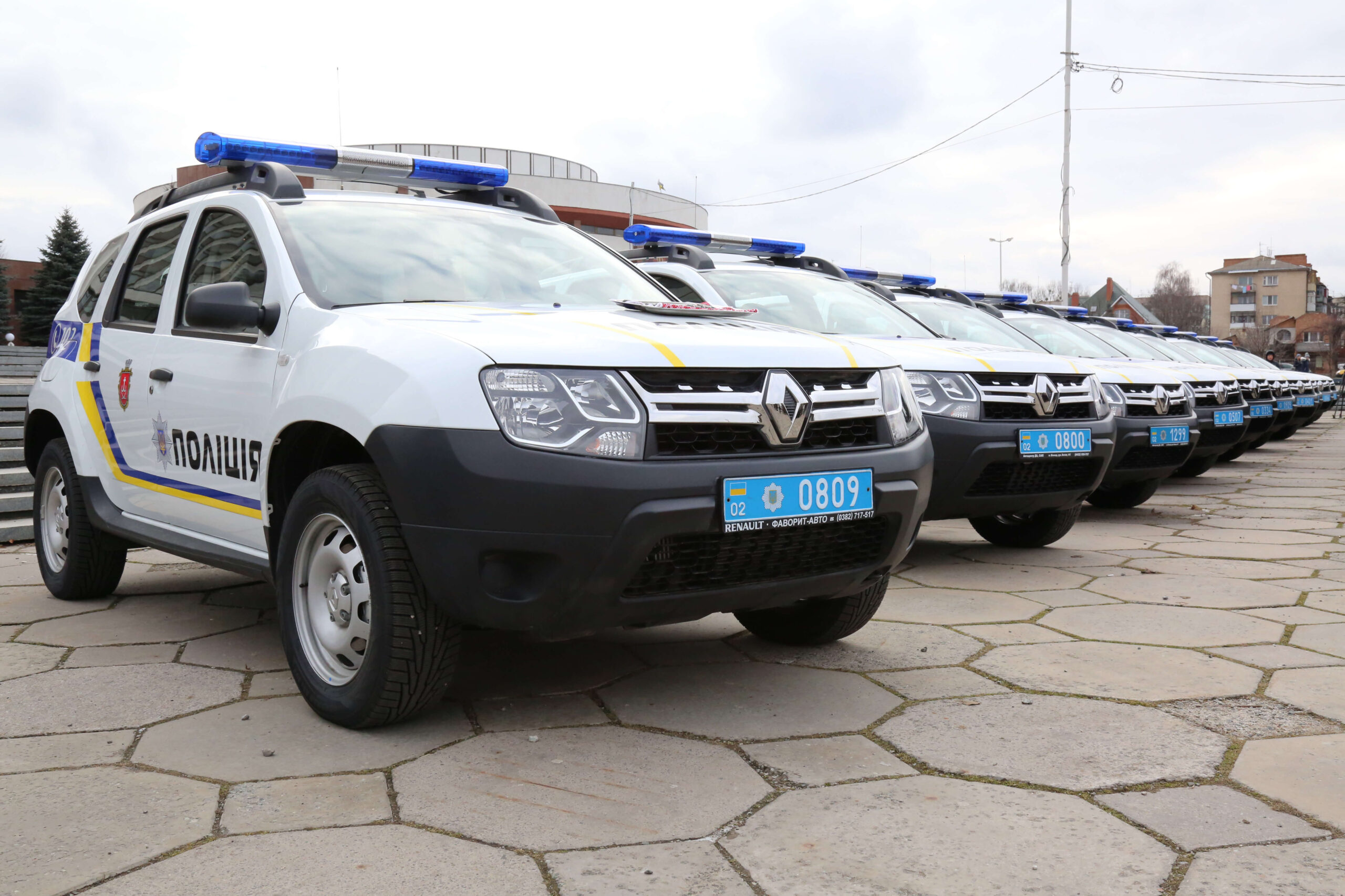 56 авто для поліції за 50 мільйонів: що придбали коштом Вінницької громади