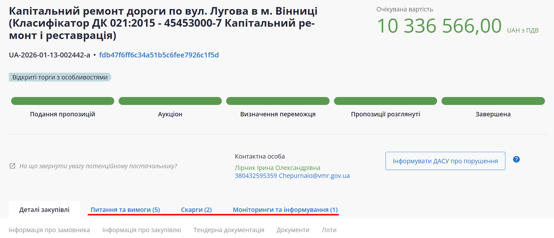 Ті самі роботи – вдвічі дорожче: як у Вінниці перезапустили ремонт вулиці Лугової
