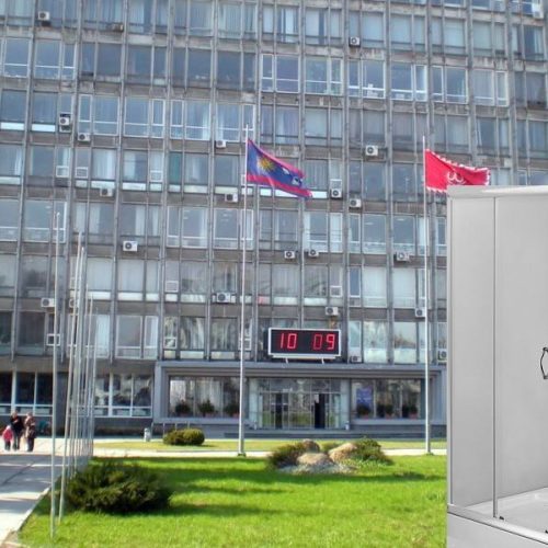 В приміщенні вінницької міськради планують побудувати душову кімнату за мільйон гривень