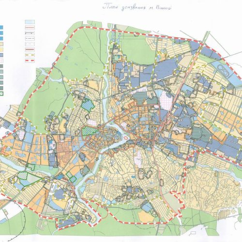 Копія нового плану зонування Вінниці – у вільному доступі