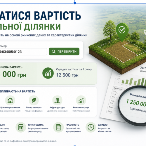Скільки насправді коштує земля: як швидко оцінити ділянку перед покупкою