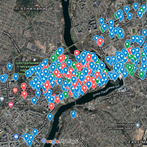 535 об’єктів дореволюційної Вінниці – журналісти створили унікальну історичну мапу